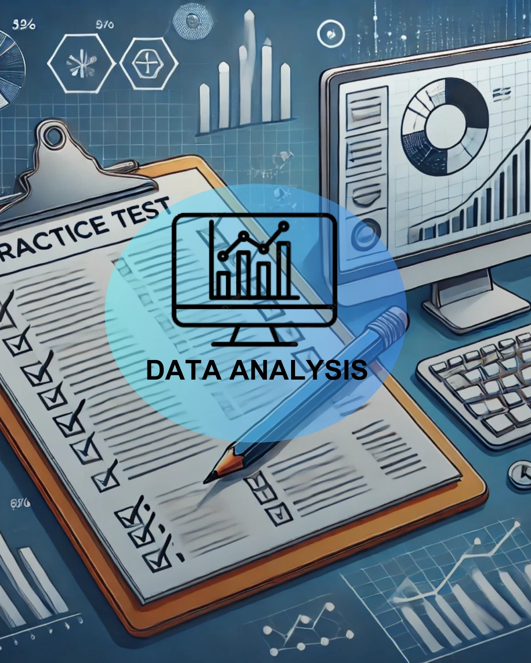 Data analysis and visualization concept